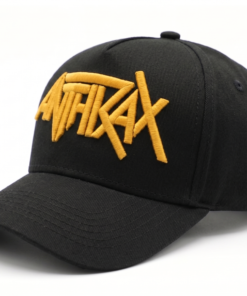 Alternative view of Gorra Anthrax Logo Bordado 3D (Cuatro Estilos)
