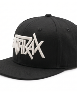 Gorra Anthrax Logo Bordado 3D (Cuatro Estilos) - Imagen 5