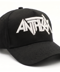 Gorra Anthrax Logo Bordado 3D (Cuatro Estilos) - Imagen 3