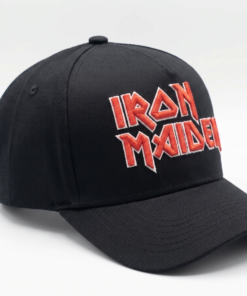 Gorra Iron Maiden Logo Bordado 3D (Cuatro Estilos) - Imagen 3