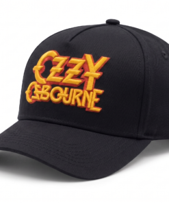 Alternative view of Gorra Ozzy Osbourne Logo Bordado 3D (Dos Colores)