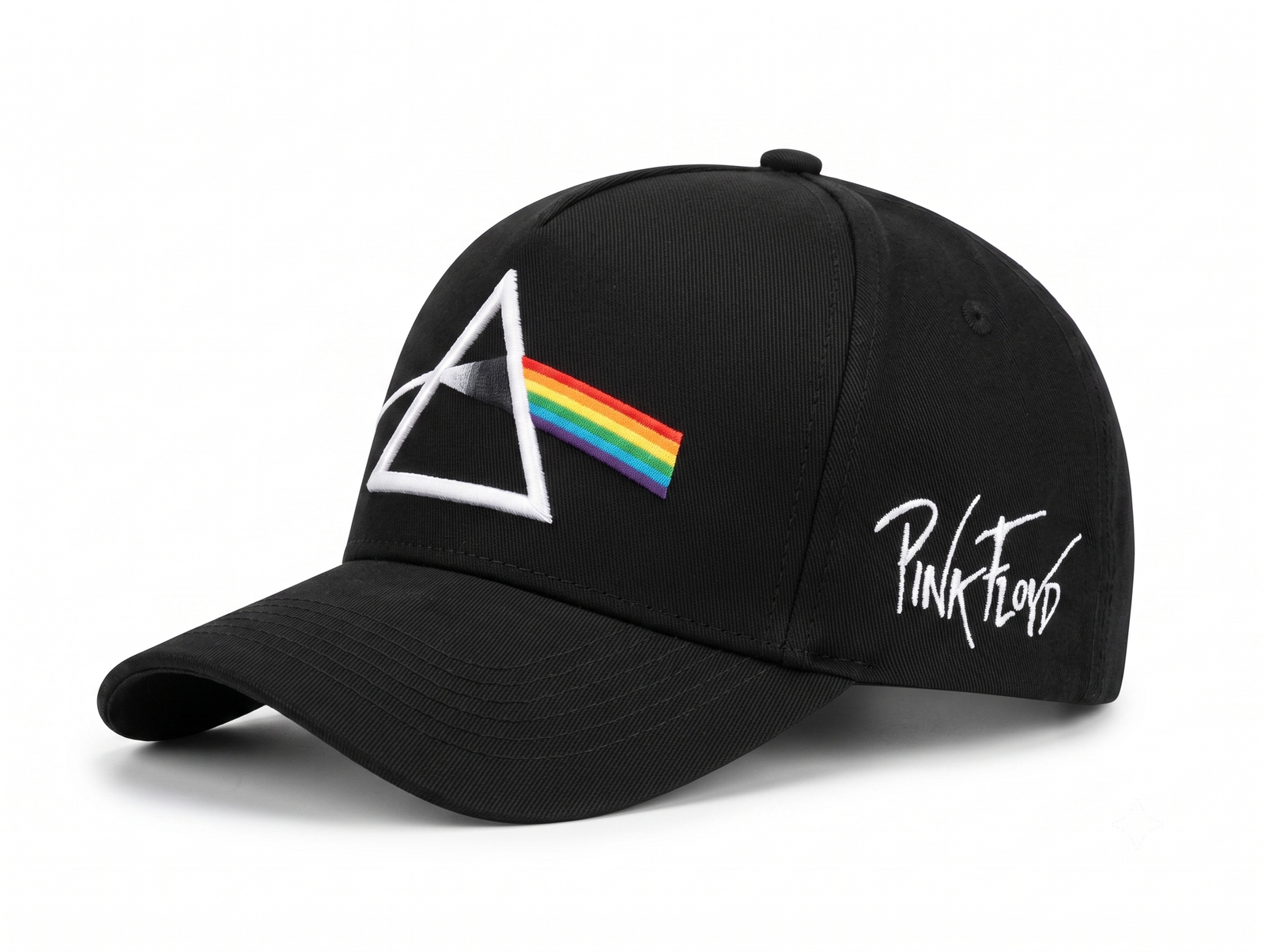 Gorra Pink Floyd Prisma Bordado 3D (Visera Curva y Plana) - Imagen 2