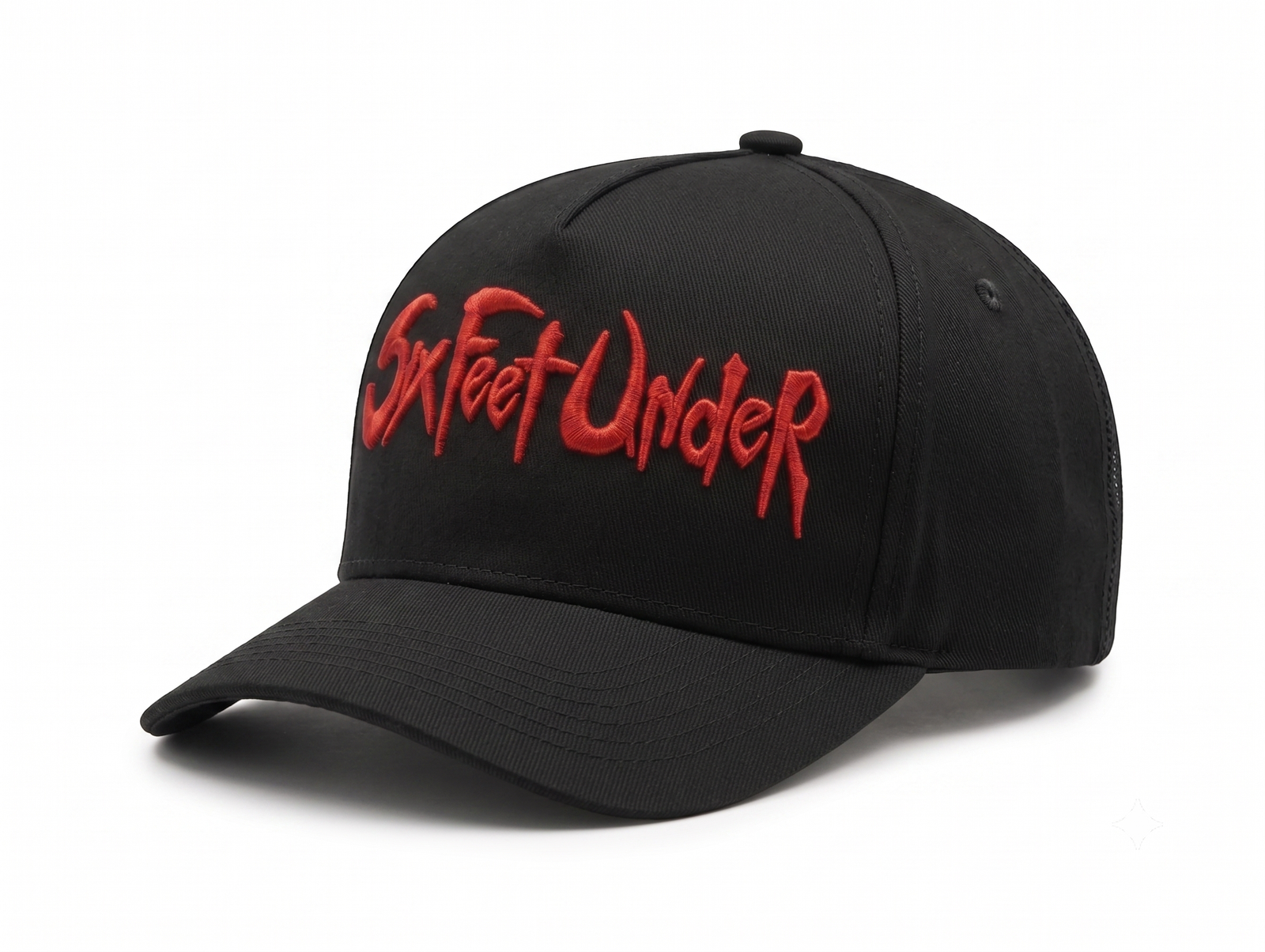 Gorra Six Feet Under Logo Bordado 3D (Dos Estilos) - Imagen 5