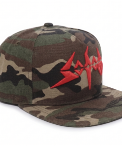 Gorra Sodom Logo Bordado 3D (Curva y Plana Camuflaje) - Imagen 3