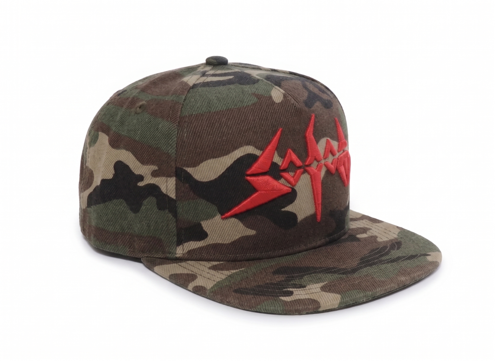 Gorra Sodom Logo Bordado 3D (Curva y Plana Camuflaje) - Imagen 3