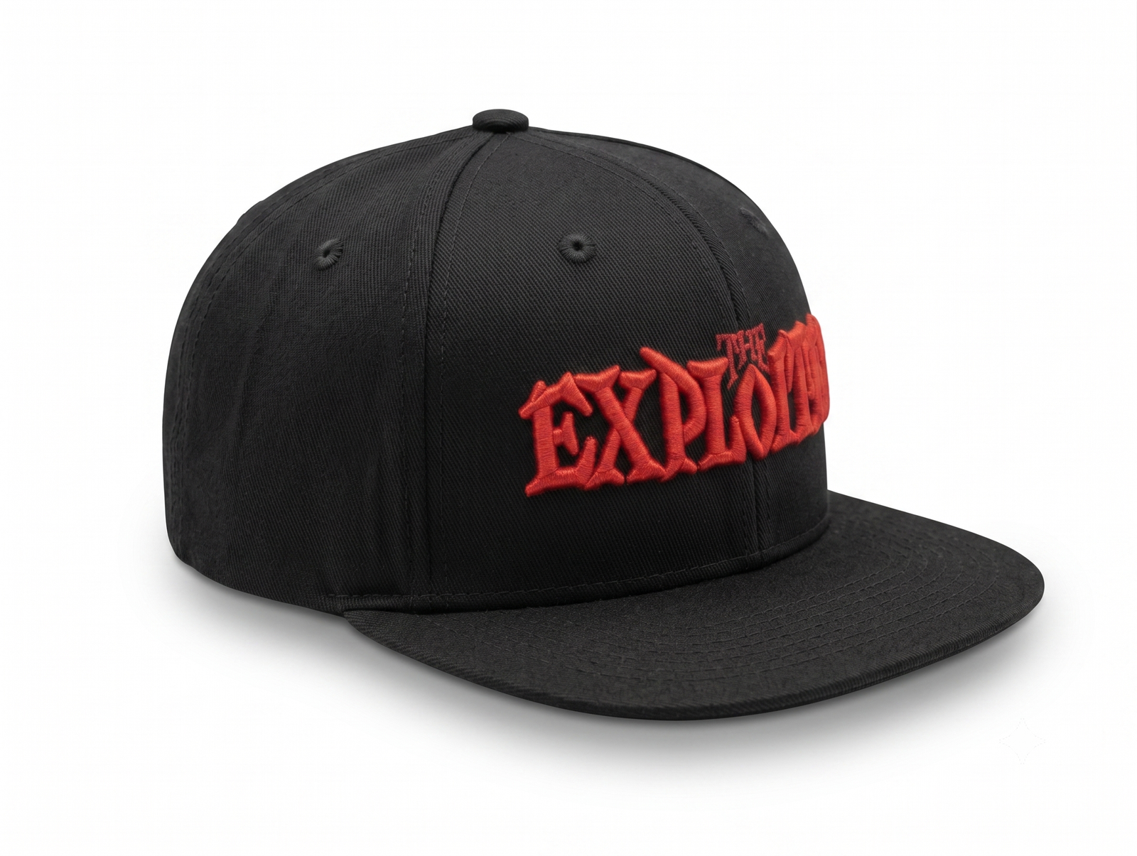 Gorra The Exploited Logo Bordado 3D (Visera Plana) - Imagen 3