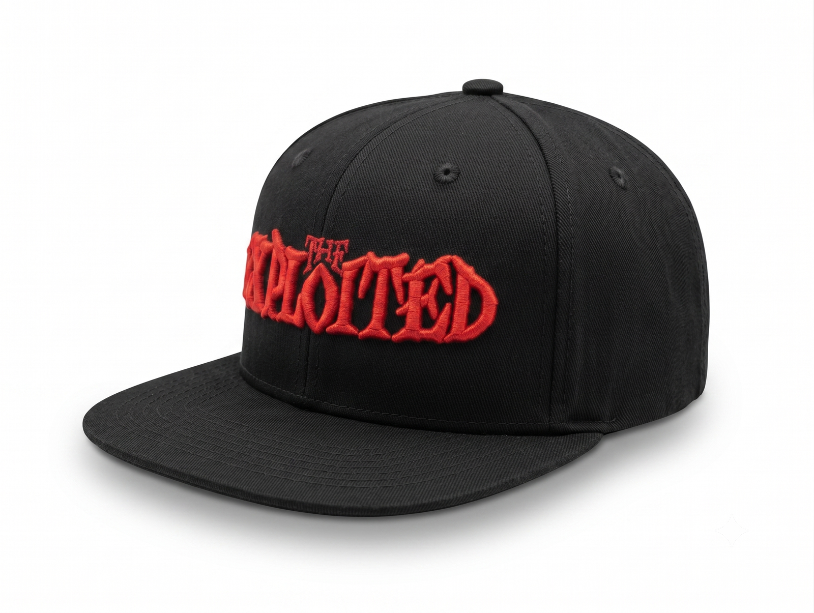 Gorra The Exploited Logo Bordado 3D (Visera Plana) - Imagen 2