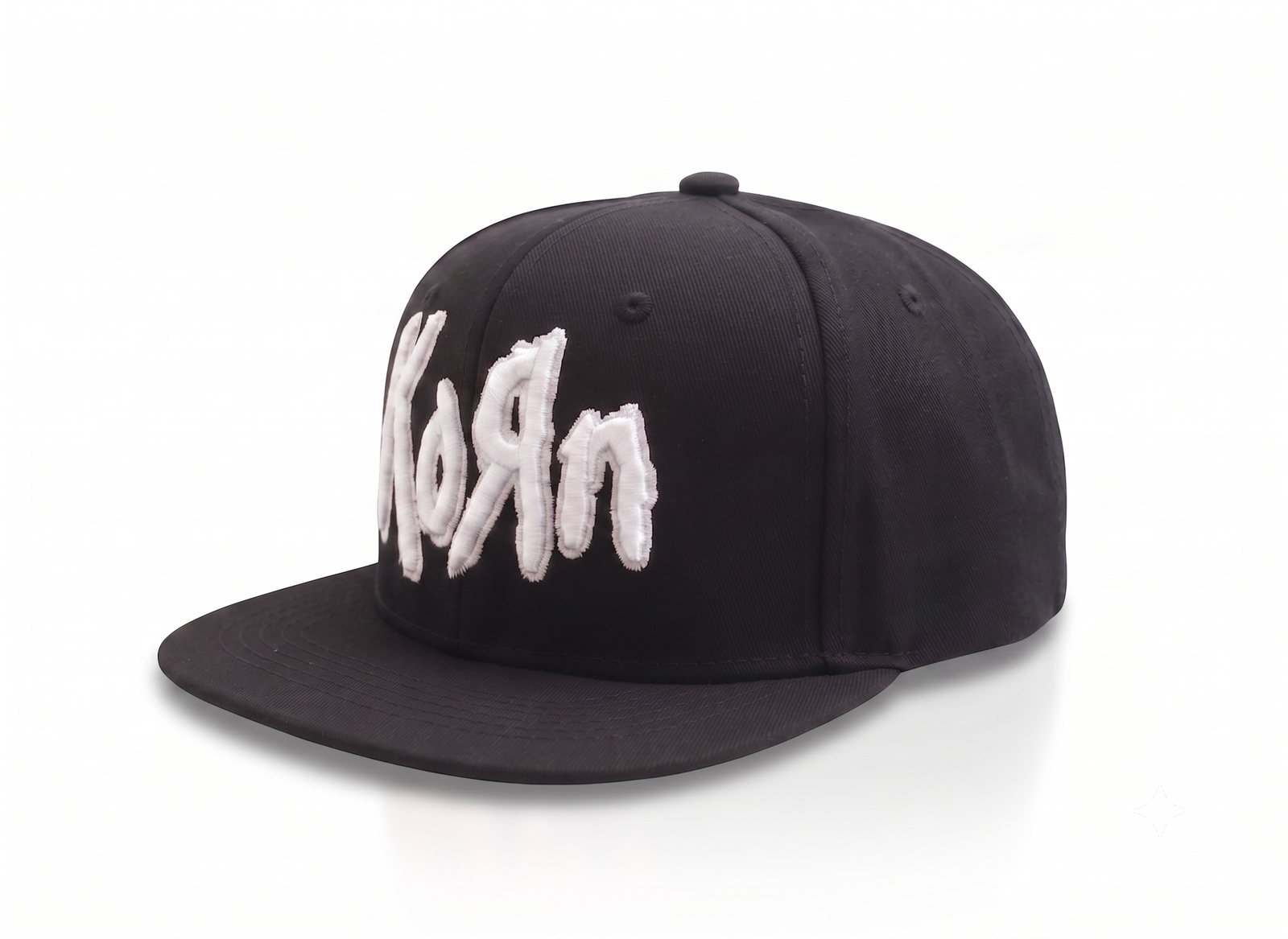 Gorra Korn Logo Bordado 3D (Visera Plana / Dos Colores) - Imagen 5