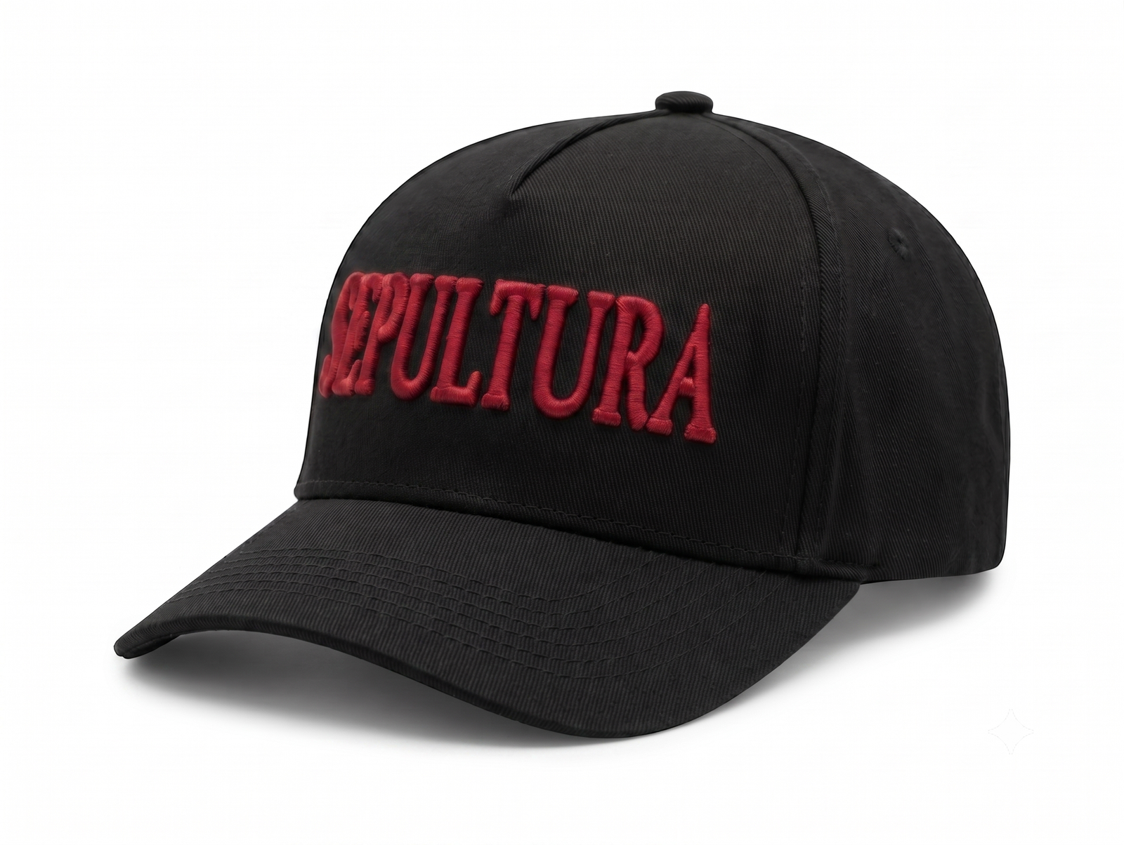 Gorra Sepultura Logo Bordado 3D (Dos Colores) - Imagen 5